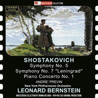 Urania Widescreen Collection : Previn - Shostakovich Concerto No. 1